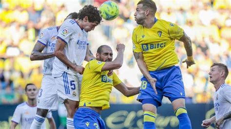 Real Madrid vs Cádiz